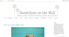 Desktop Screenshot of dandelionsonthewall.com